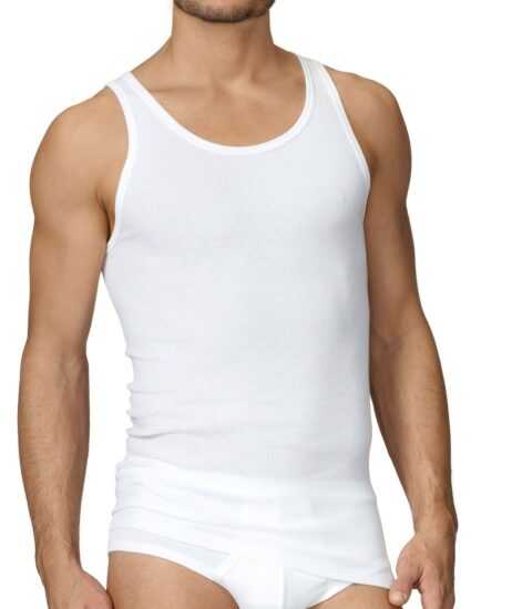 debardeur cotton22 blanc homme cal