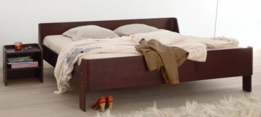 ensemble lit matelas sommier cadrebois 3