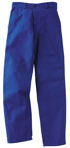 pantalon h ceinture passants polycoton 36a60 bleuaviateur