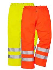 pantalon jaune orange visibilite