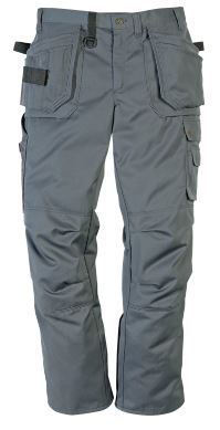 pantalon pro multipoches gris