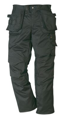 pantalon pro multipoches noir