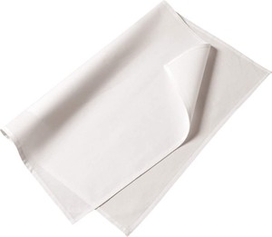 serviette liteau 75x60 100coton cretonne blanc pm79