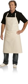 tablier cuisinier beige 1poche 105x100 pm9 ecru