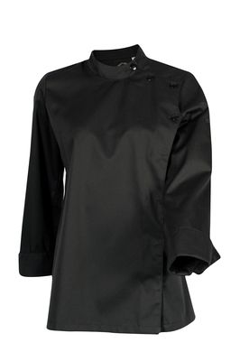 veste cuisine femme noir maani