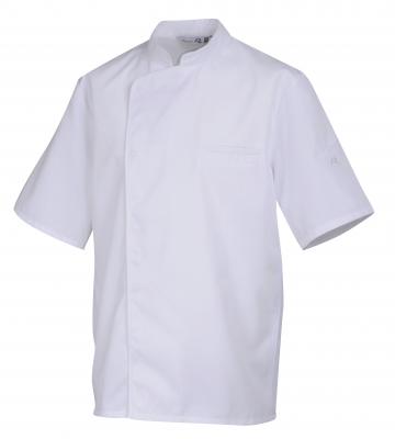 veste cuisine mixte energy blanc garniture blanc