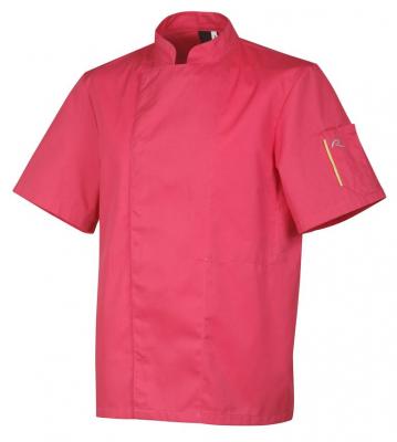 veste cuisine mixte nero fuschsia