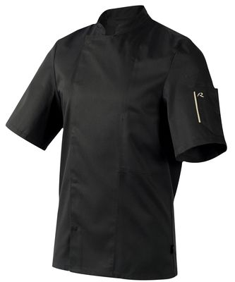 veste cuisine mixte nero noir